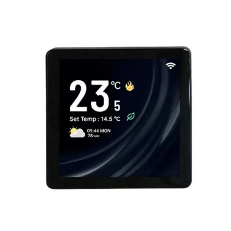 

ABFU-Wifi Thermostat TFT Screen Smart Temperature Controller For Hydronic Heating Works For Alexa Google Home