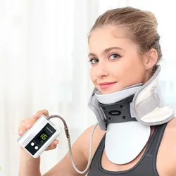 neck cervical traction device adjustable inflatable collar household massage Spondylosis Collar Hanging Neck frame