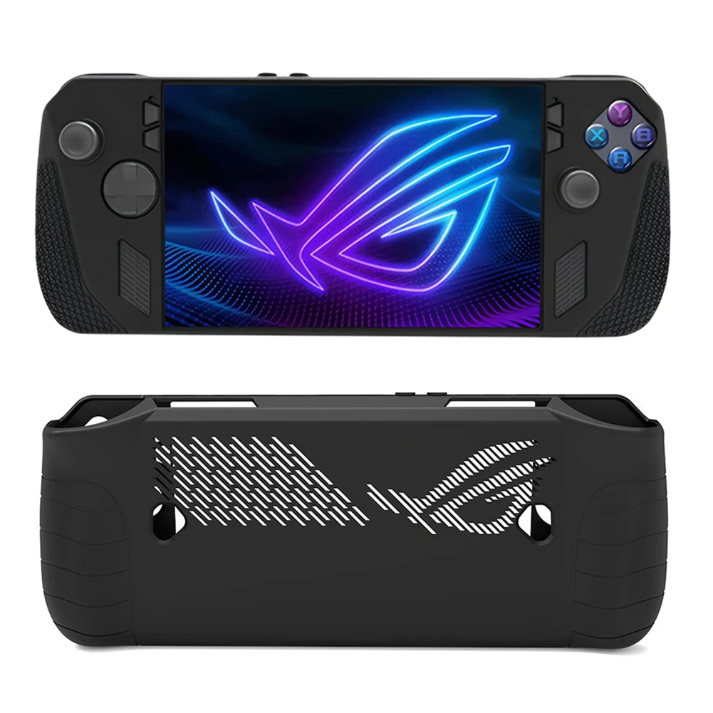 For ASUS ROG ALLY X Game Console Silicone Protective Case Cover Anti-Scratch Protective Shell Shell Sleeve Case Game Accessories