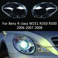 For Mercedes Benz R class W251 2006 2007 2008 R350 R500 Headlamp Cover Lens Lamp Cover Headlight Shell