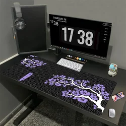 Sakura 1000x500mm XXL blocco bordo tappetino per Mouse tappetino da gioco di grandi dimensioni tappetino per topi antiscivolo tappetino da scrivania bestia per tappetino per Mouse regalo HD fai da te