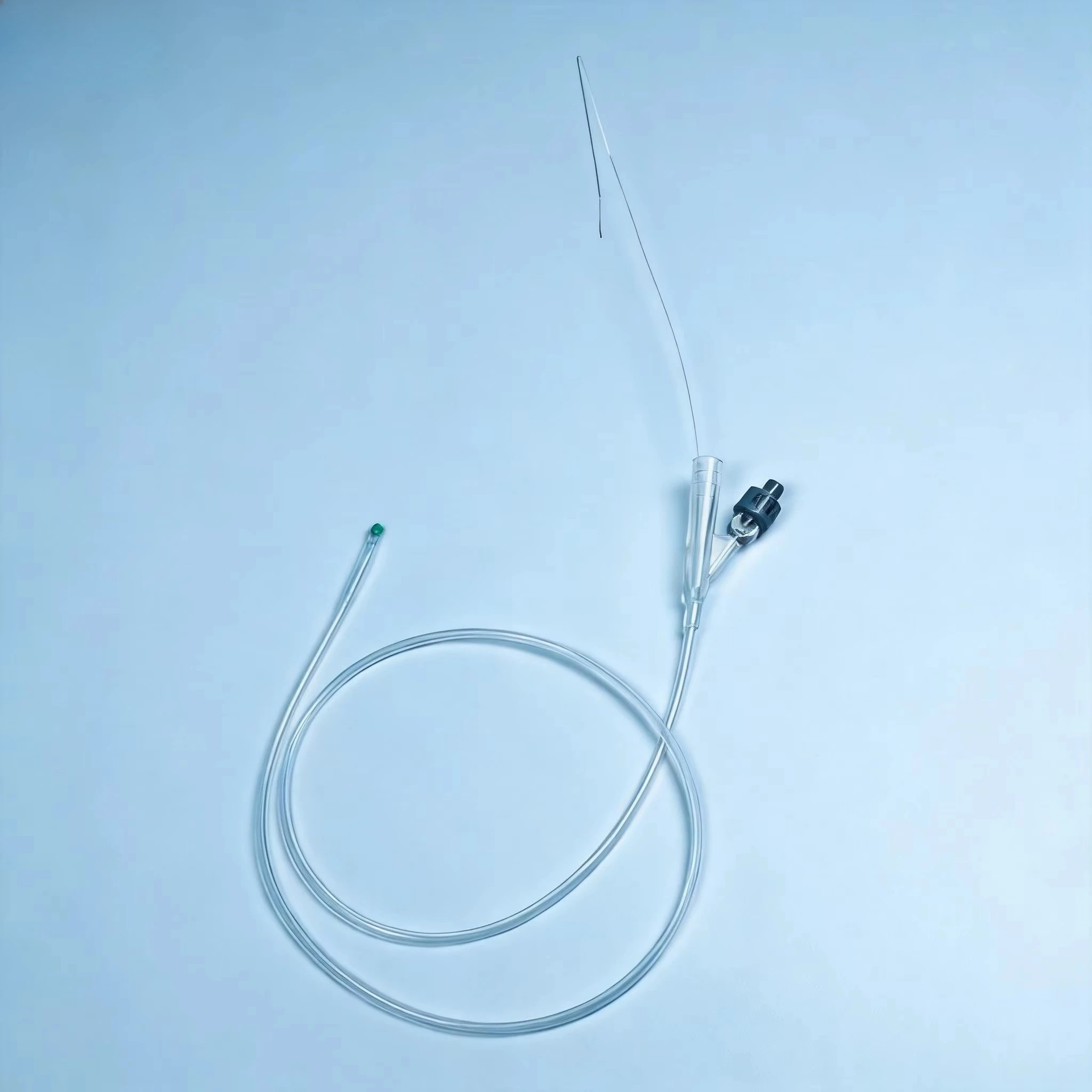 Disposable Silicone Dual Lumen Urethral Catheter for Dog Cat Rabbit Vet Hospital Use 8Fr