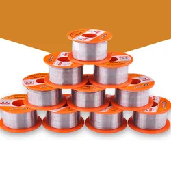 0.5mm/0.6mm/0.8mm/1.0mm/1.2mm/1.5mm/2mm 50g/100g/roll High-purity tin line Solder ingest Flux Reel Welding Line Solder