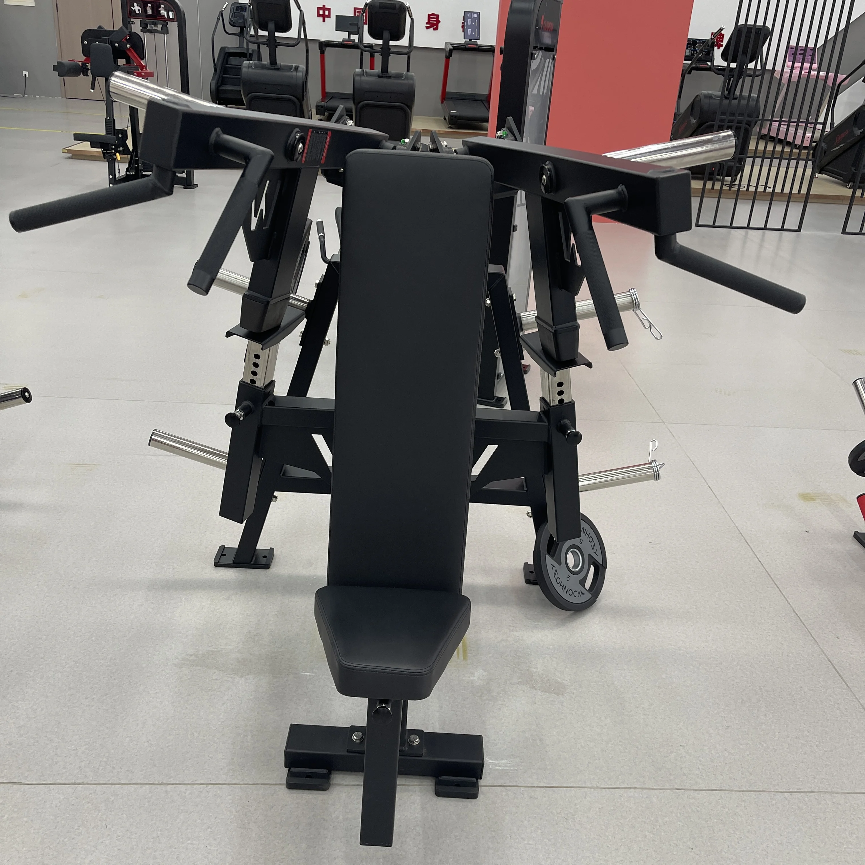 

Professional Fitness Equipment - Metal Gym Sitting Shoulder Push Trainer Bodybuilding Shoulder Strength