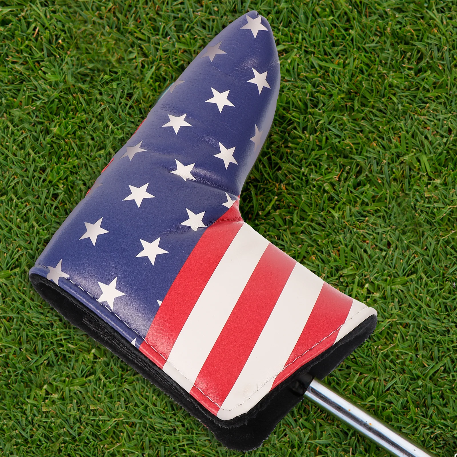 

Golf Head Covers for Putter American Flag Durable Protection Club Accessories Golfs Supplies Iron Covers Set Golf Equipment