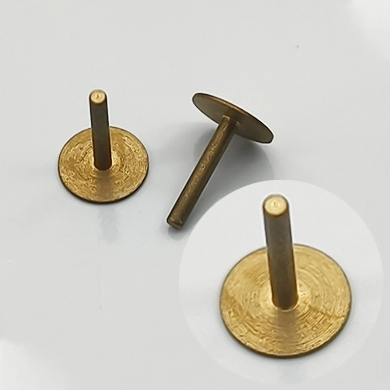 

Watch Dial Pin 0.6mm Diameter Copper Material Fixed Dial With Locating Foot Repair Dial Accessories Watch Dial Mod Part