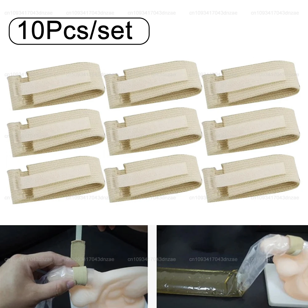 

10/20/50PCS Adjustable Patients Fixed Urine Bag Straps Washable Soft Adult Urine Belts for Bedridden Urinary Incontinence Use