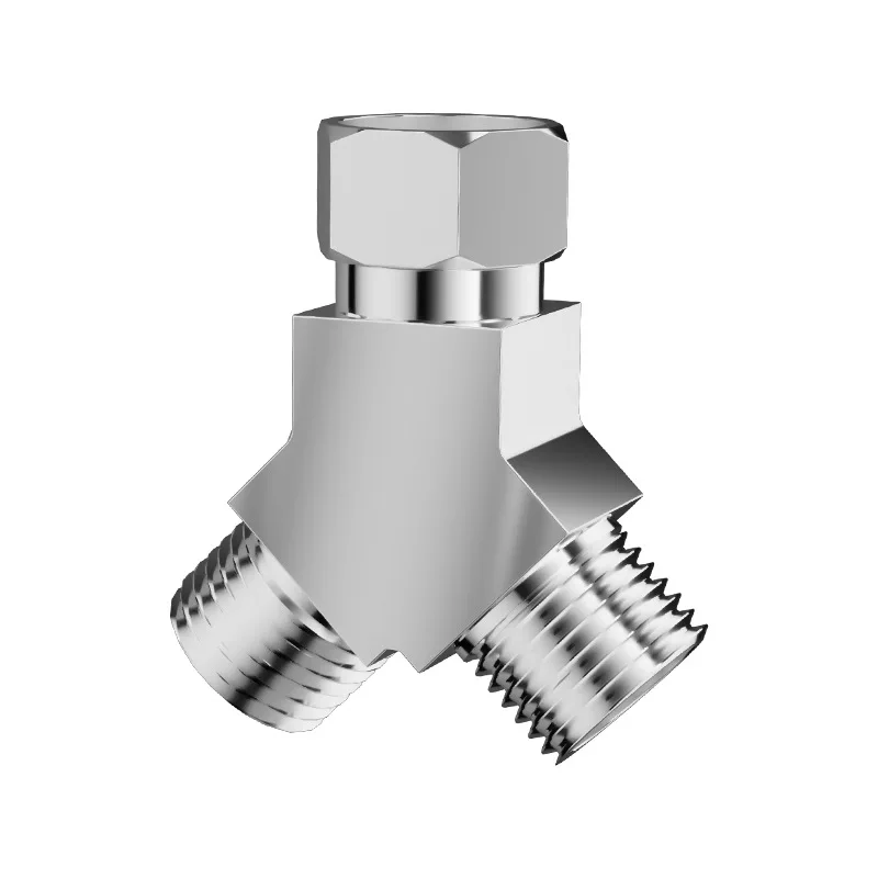 

Washing machine faucet one point two connector water inlet pipe turn three way water separator water separator valve