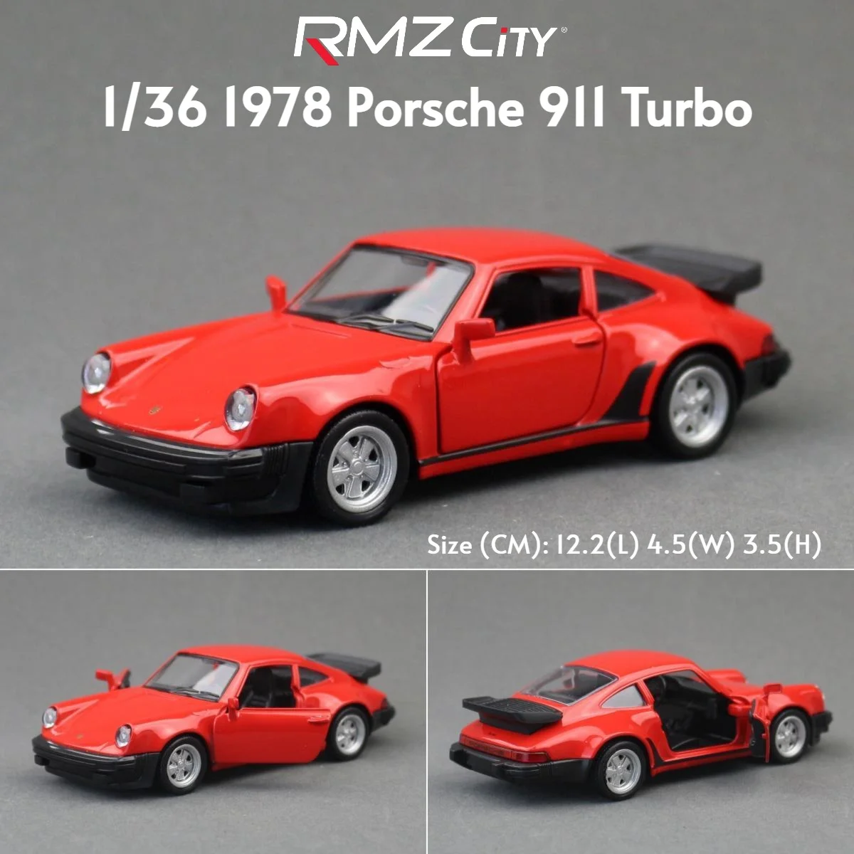마케다 5인치 1:36 다이캐스트 모델 자동차 포르쉐 911 GT3 RS 스포츠카