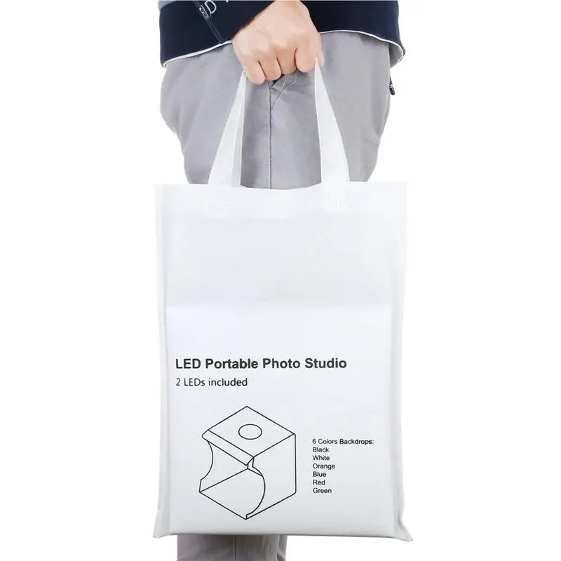 Световой короб, складной фон, световой короб для фотостудии, световой короб, крошечная фотобудка для игрушек, модели ювелирных изделий, часов, фурнитура