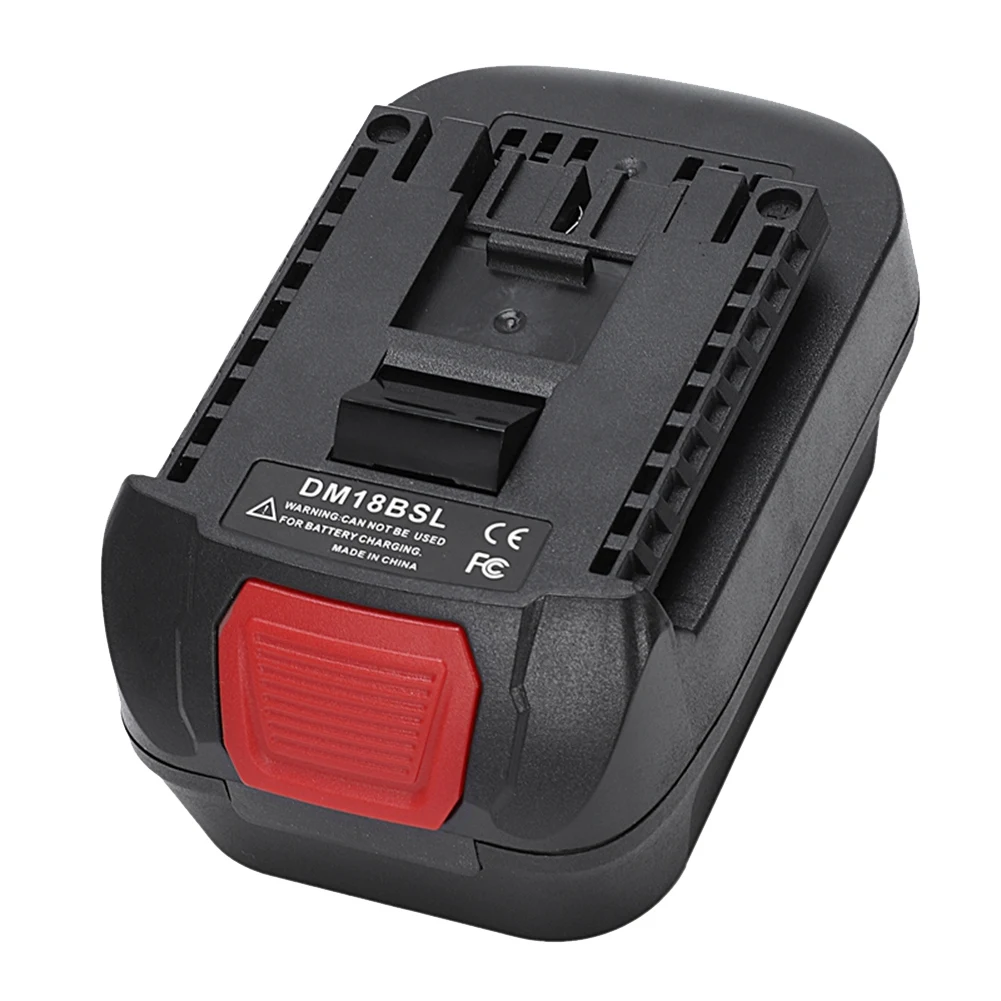 A23PBG DM18BSL Battery Converter Adapter for Milwakee 18V and for Dewalt 20V Li-Ion Battery Used to for Bosch 18V Tool Battery