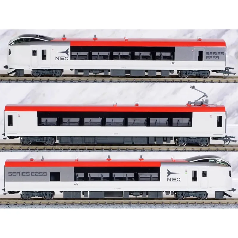 Kato N รถไฟ1/160โมเดล10-1933 10-1934 E259ชุด narita Airport Express NEX สีเงิน6-section ชุดของเล่นโมเดลรถไฟใหม่