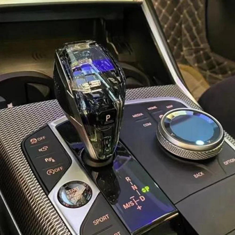 Crystal Gear Shift Knob Luxury Shifter Lever for 3 5 Series F30 F35 G20 G28 F30  F10 F18 X3 X5 X6 Z4 2021 Car Accessories