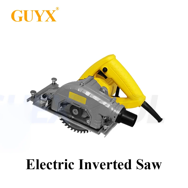 

1300W Woodworking Cutting Saw Electric Circular Inverted Saw Dust-free Handheld Saw Wood Saw Blade Lifting Inverted Cutting Boar