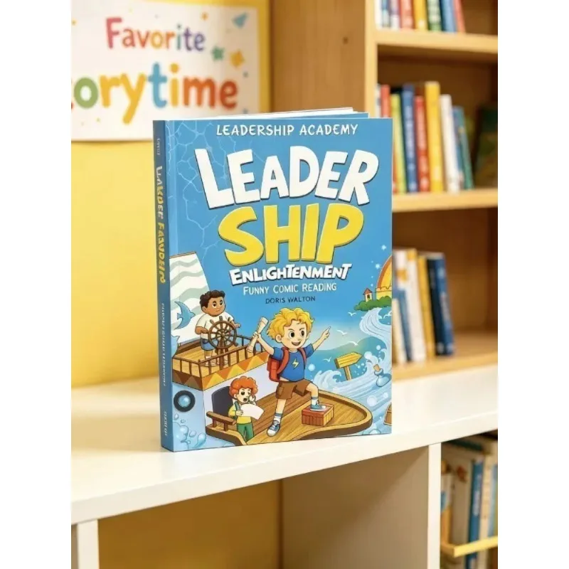2026 New Kids Comic Book Leadership Enlightenment Funny Reading Paperback Storybook for Kids Early Home Learning
