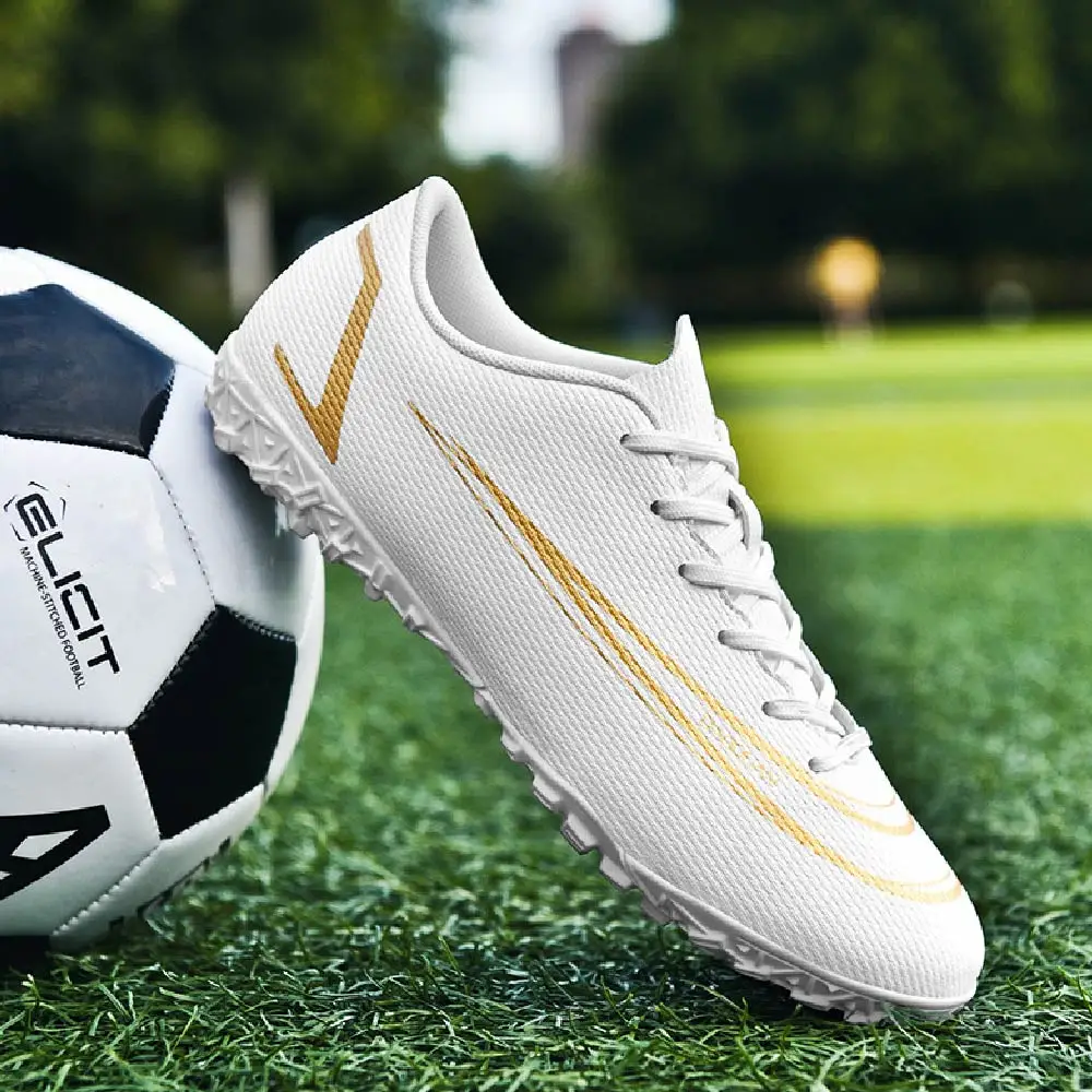 Football Boots Shoes For Men, Low Cut, Long Nail, Flat Soccer , Teenagers School Students, Competition And Training Shoes