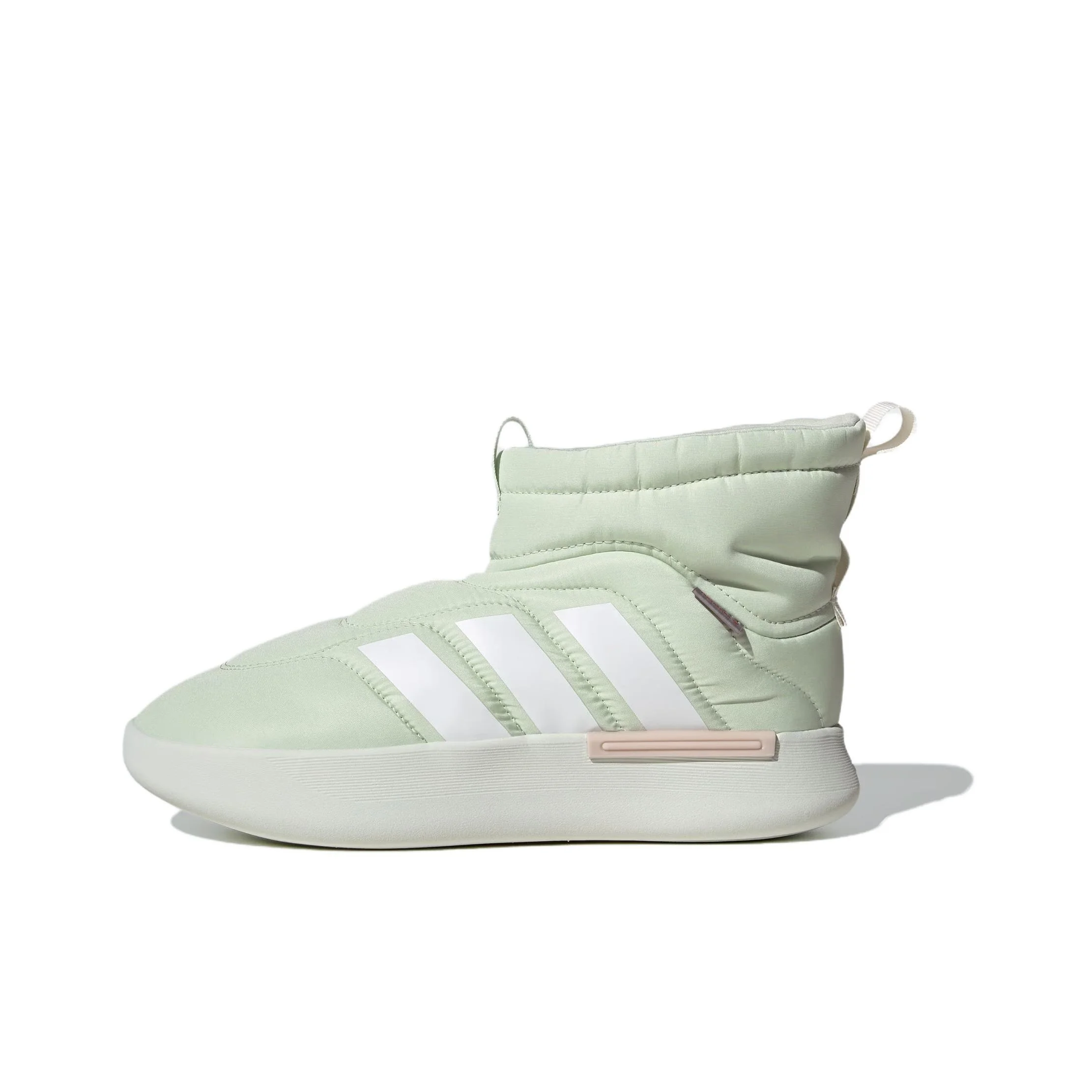 Adidas Adipuff Slip Resistant Abrasion Resistant High top Casual Shoes Unisex Green JP7746