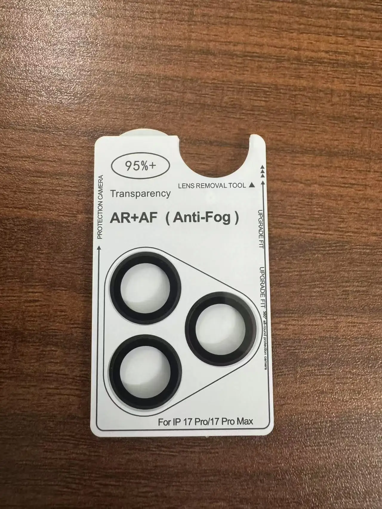 Für iPhone 17 16 15 14 13 Pro Max AR Antibeschlag Original Farbe Rückfahrkamera Gehärtetes Glas Schutzfolie Gold Orange Grau Blau