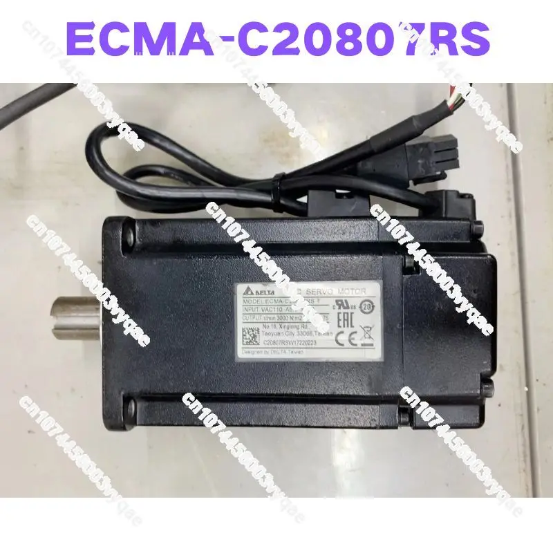 Used ECMA-C20807RS ECMA C20807RS Servo Motor Tested OK