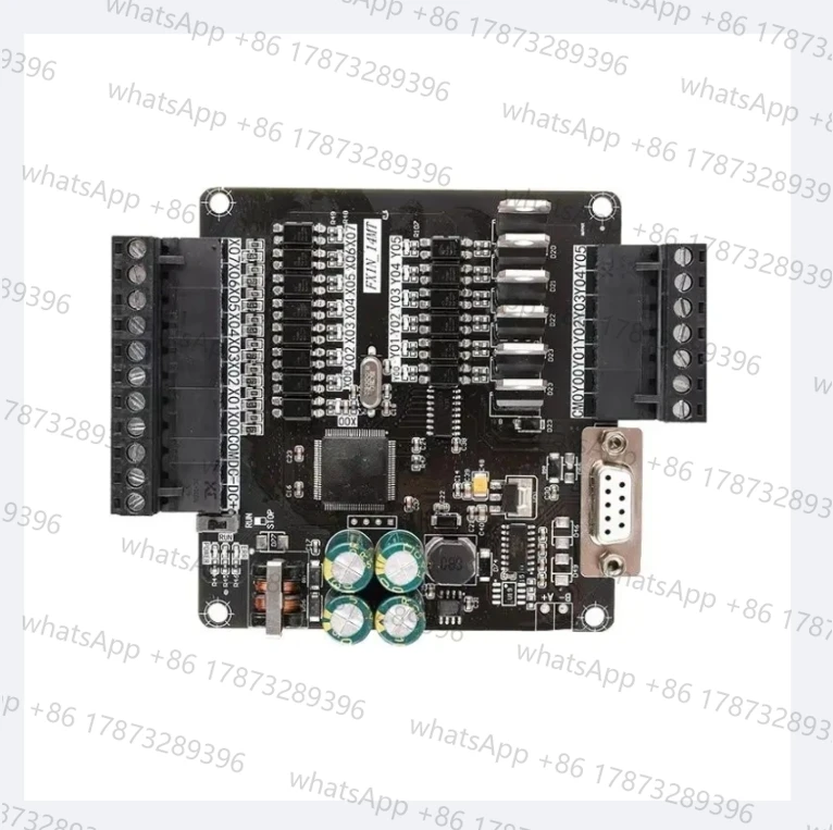 

PLC Industrial Control Board Controller Programmable Miniature Simple PLC Controller FX1N-14MT 2-way 100K Pulse