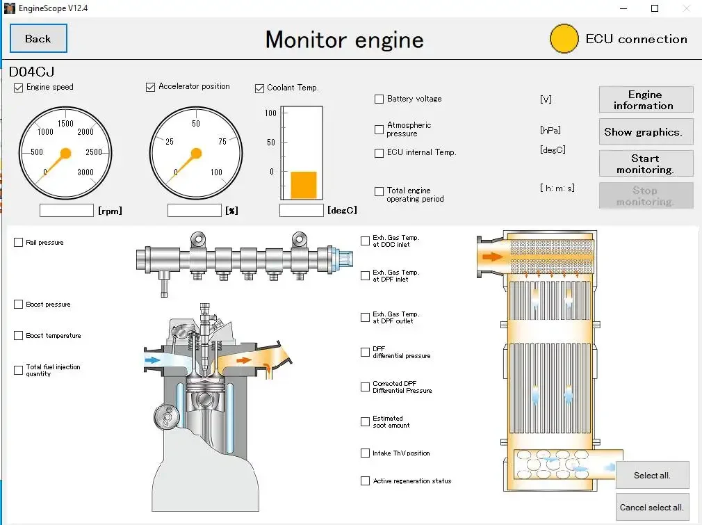 For 666 Diesel Engine EngineScope V12.4.2 Service Tool+Keygen