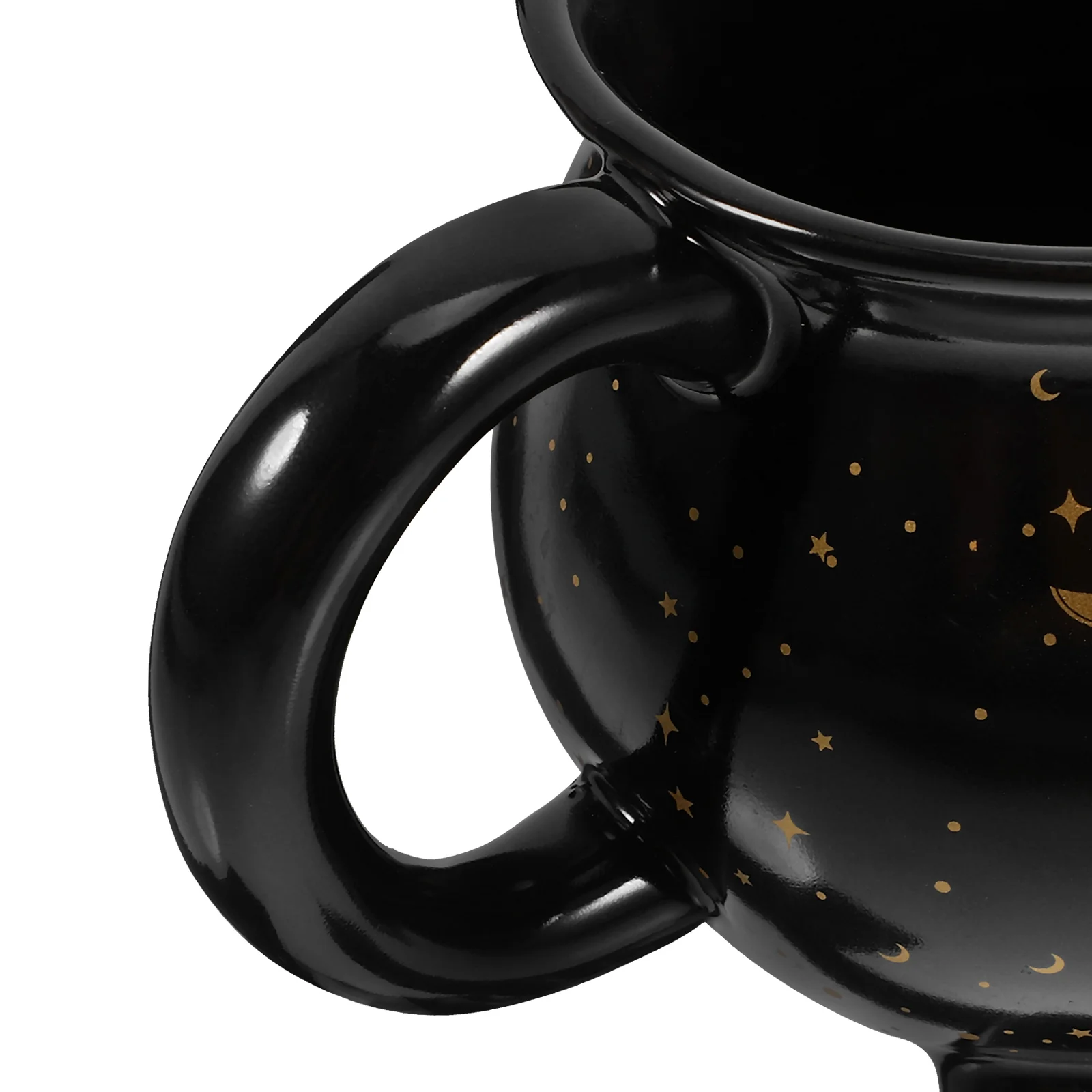 

Witch Cauldron Mug Ceramic Coffee Cup Glossy Porcelain Cup Wide Mouth Comfortable Handle Suitable Home Office Cafe