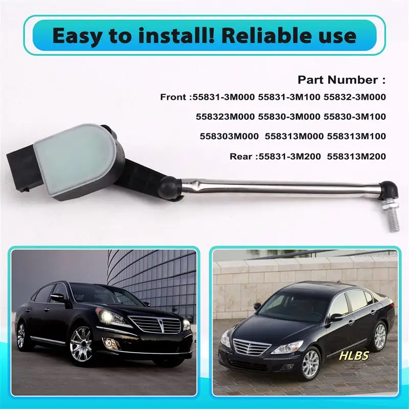 لشركة هيونداي جينيسيس ايكوس تعليق هوائي ارتفاع الاستشعار تعليق مستوى الارتفاع الاستشعار 55831-3M200 558313M200