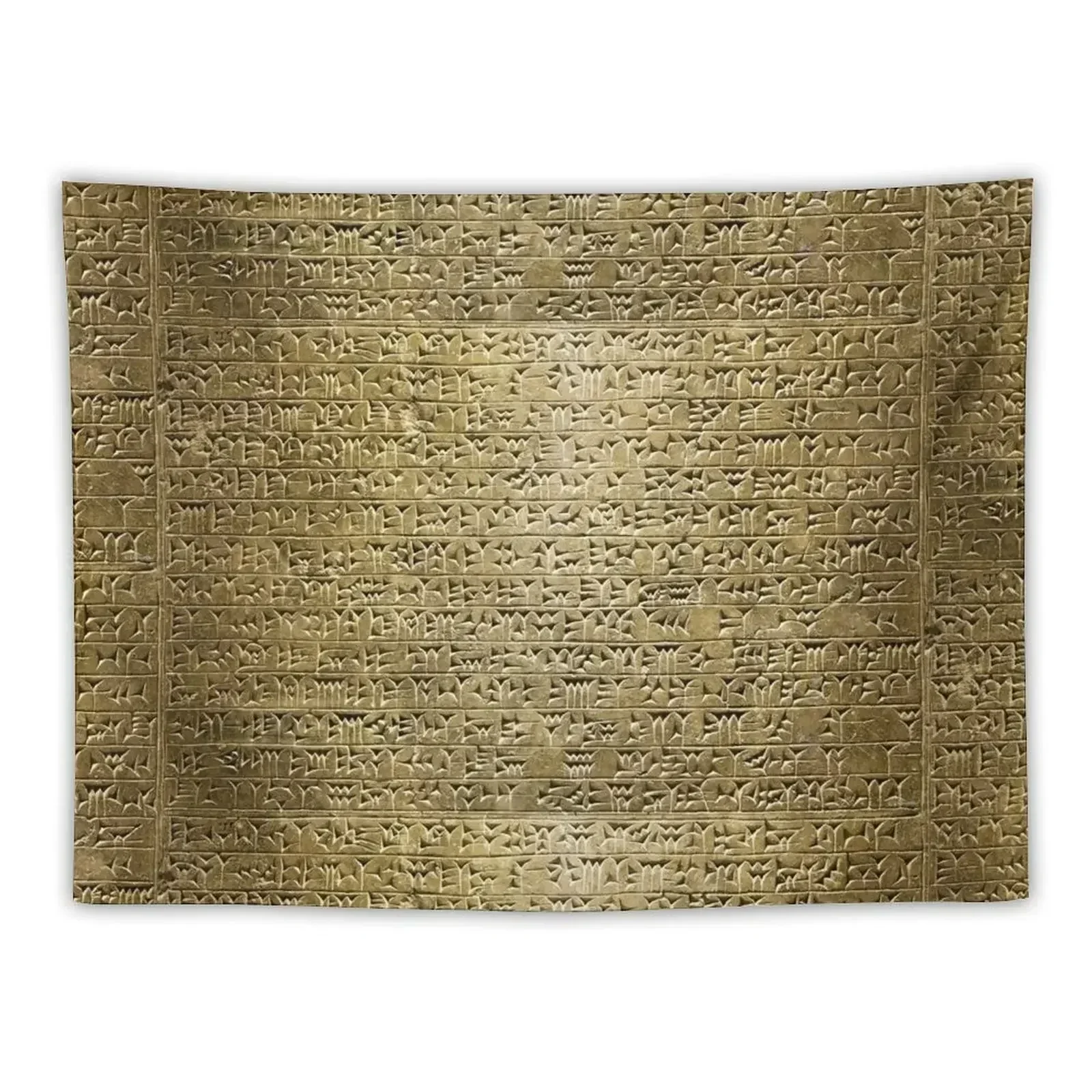 Assyrian Cuneiform Inscription Tapestry Room Decor Cute Bedroom Decoration Aesthetic Room Decors Aesthetic Room Decor Tapestry