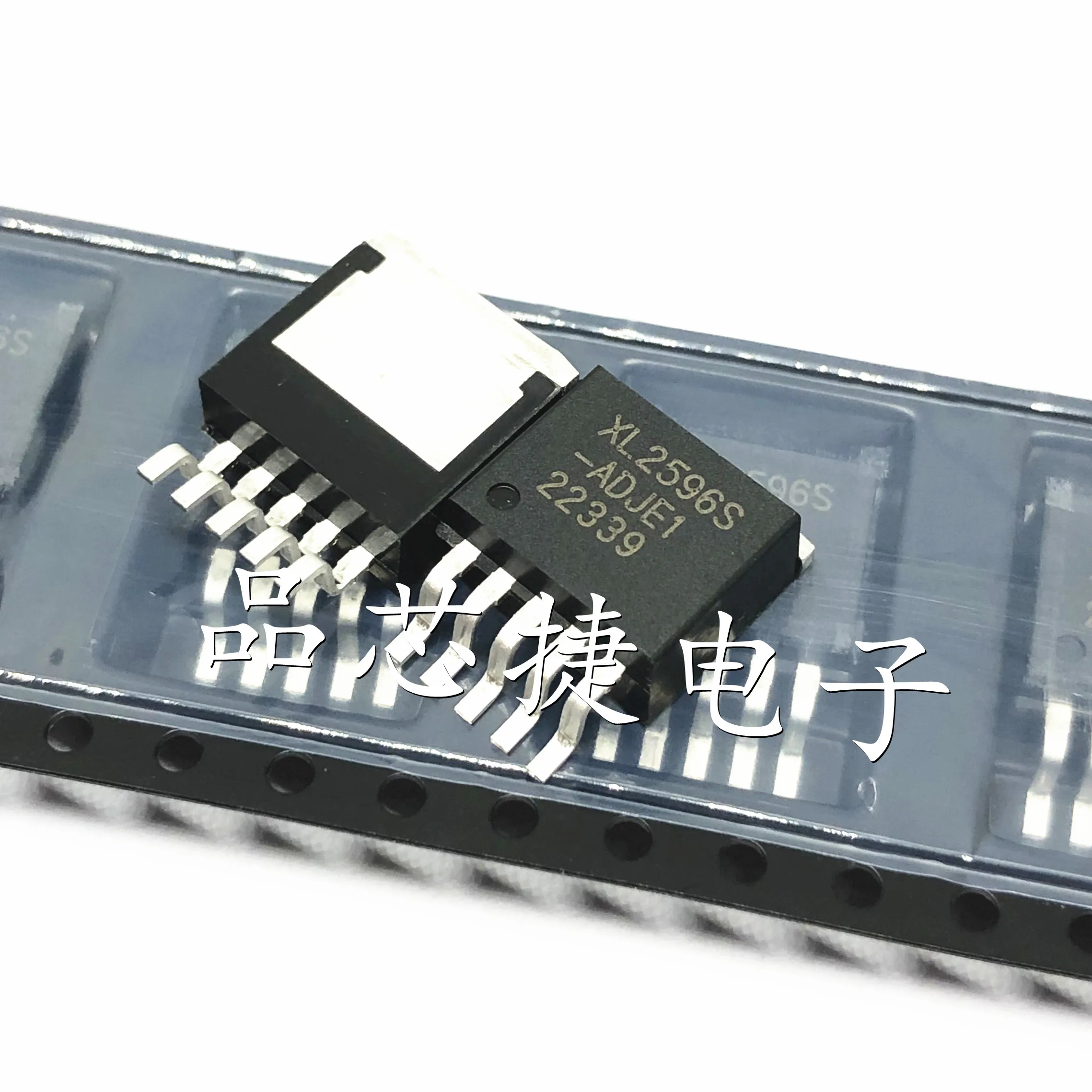 10pcs/Lot XL2596S-ADJE1 XL2596-ADJ TO-263-5 3A 150KHz 40V Buck DC To DC Converter