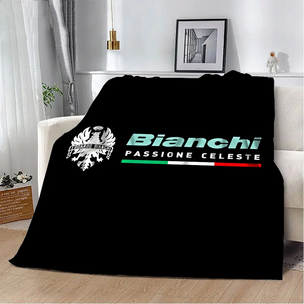 B-Bianchi Thermal Blankets for Bed Microfiber Bedding Sofa Blanket King Size Thin Wadding Blanket Throw Home Interior Nap Hairy