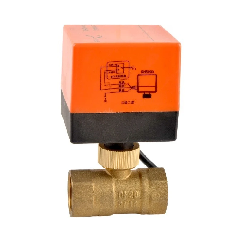 For Electric Ball Valve 220v Two-way Two-wire Normally Closed Normally Open 24v Water Outlet Switch 1 Inch 2 Inch 12v