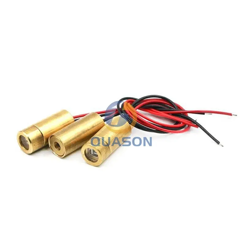 Tête Laser 650nm 9mm 3V 50mW, Module de Diode croisée Laser, tête en cuivre rouge