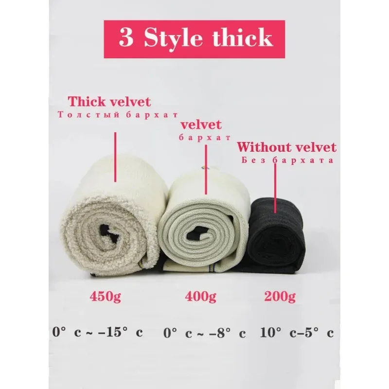 Women\'s Leggings Winter Cashmere Warm Pants with Fleece Female Legging Slim Tights Cotton Velvet Thermal Leggings for Women