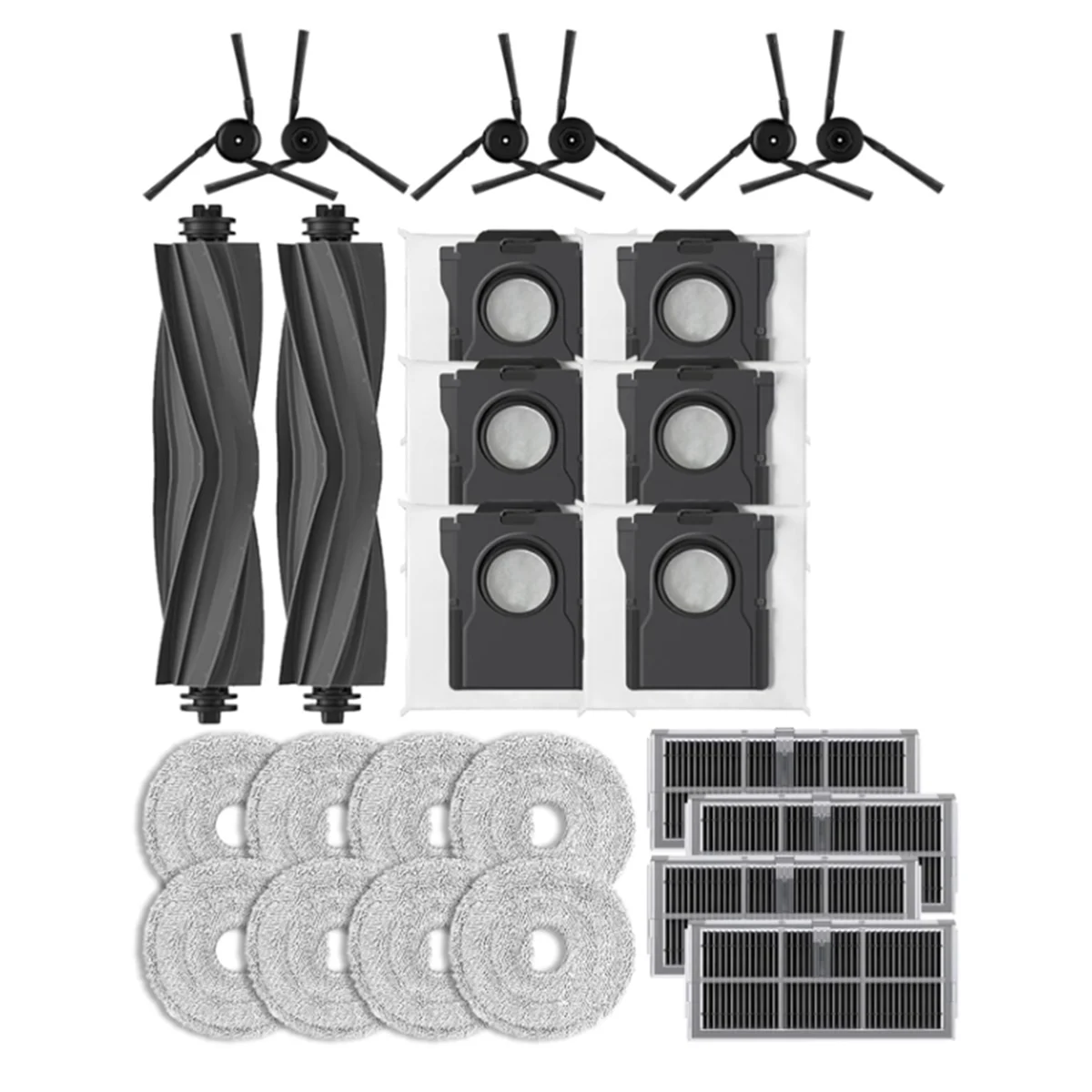 26Pcs Accessories Replacement Part for Dreame X40 Ultra/ L40 Ultra /X40 Master Robot Vacuum Cleaner