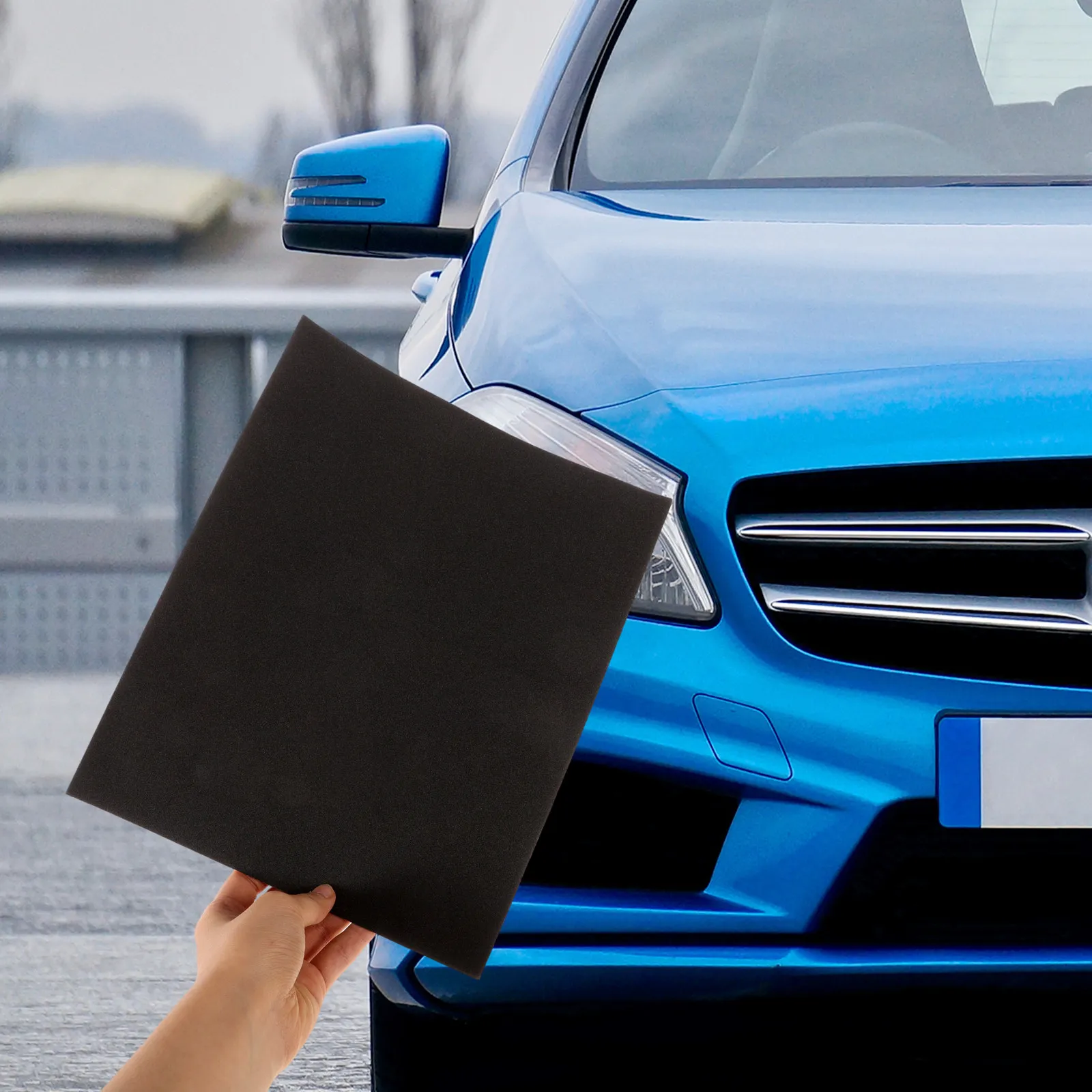 1Set Headlight Repair Kit Assorted Sandpaper Sheets Fine Grit Sanding Paper for Metal Auto Restoration Safe Night Driving