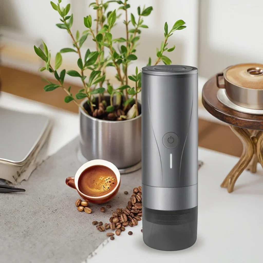 

Кофеварка 2036, новый дизайн PCM04A, домашняя и коммерческая портативная ручная кофеварка для пикника, умный автоматический нагрев