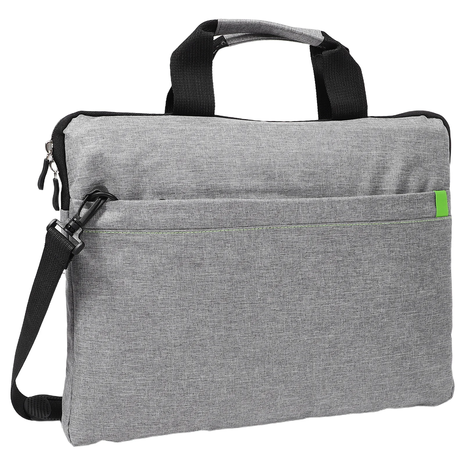 

Spacious Laptop Tote Bag Minimalist Solid Color Portable Lightweight for Work Travel Shoulder Or Crossbody Wear Fits Multiple