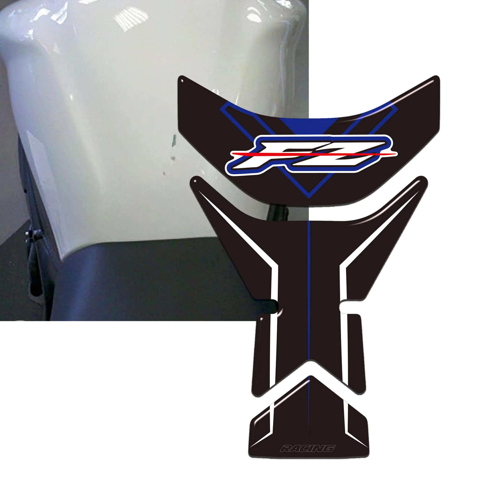 FAZER FZ FZ6 FZ6N FZ8 FZ8N FZ1 FZ1000 FZ07 FZ09 FZ10 For Yamaha Protector Tank Pad Grips Gas Fuel Oil Kit Knee Decals Stickers view 6