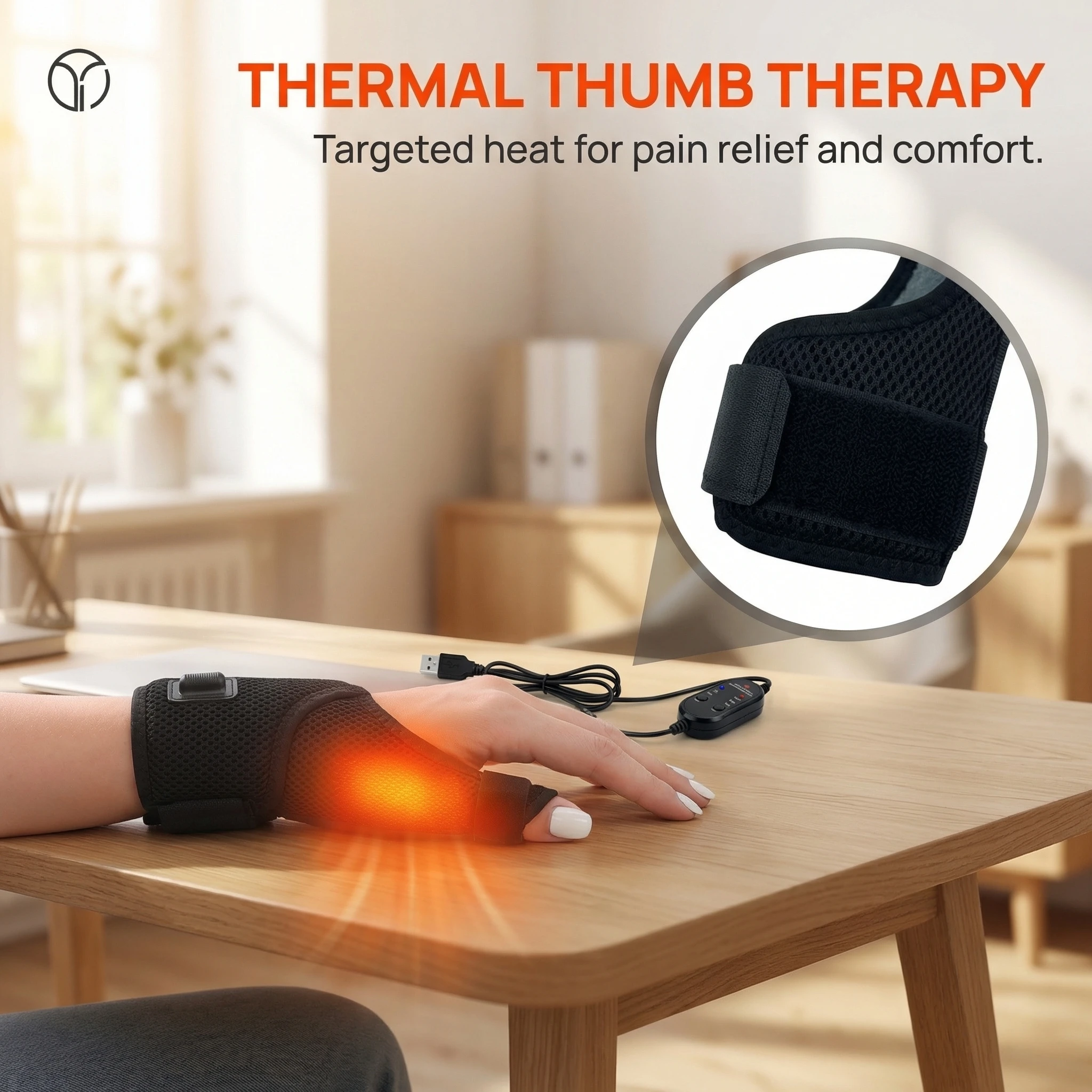 Heated Wrist Thumb …