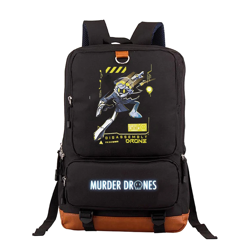 

Murder Drones School Bags Teenager Large Capacity Backpack Men Casual Travel Bag Student Boy Girl Bookbag Back To School Gifts
