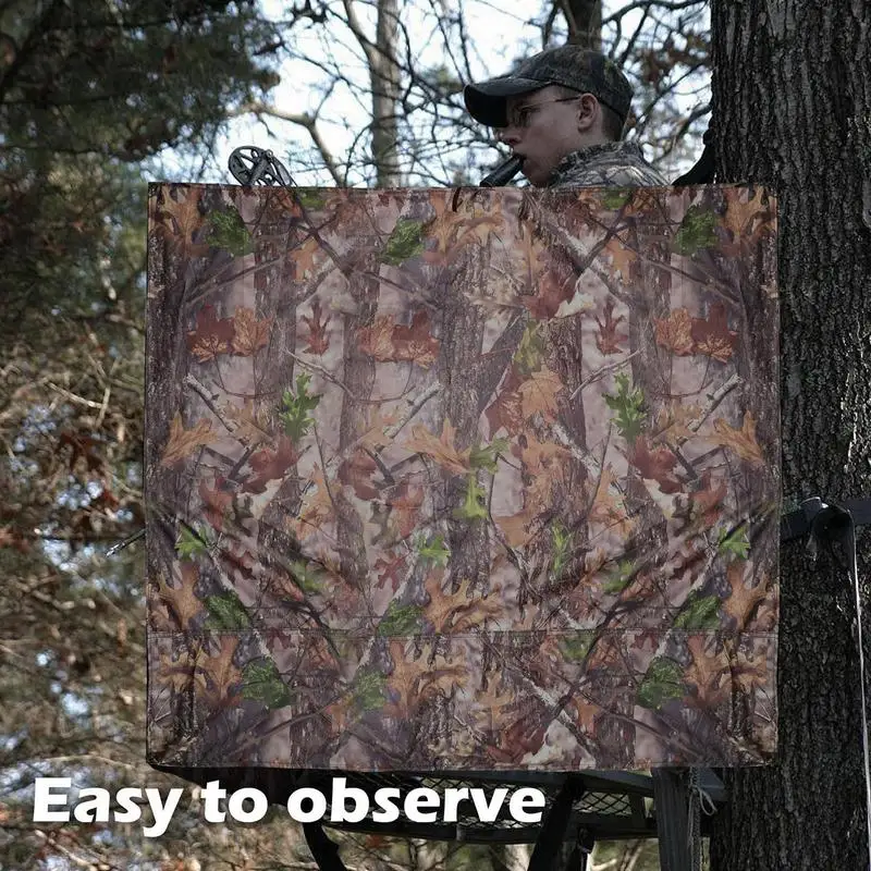 Hunting Tree Blinds 3 Sides Blind For Hunting Deer Elk Deer Hunting Accessories Hunting Camouflage Ground Blinds With Zipper