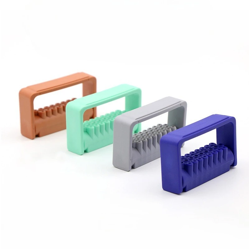 1 Pcs Open Needle Box Tool, Root Canal Placement Rack, 9 Holes and 15 Holes, Tools That Can Be Sterilized At High Temperature s