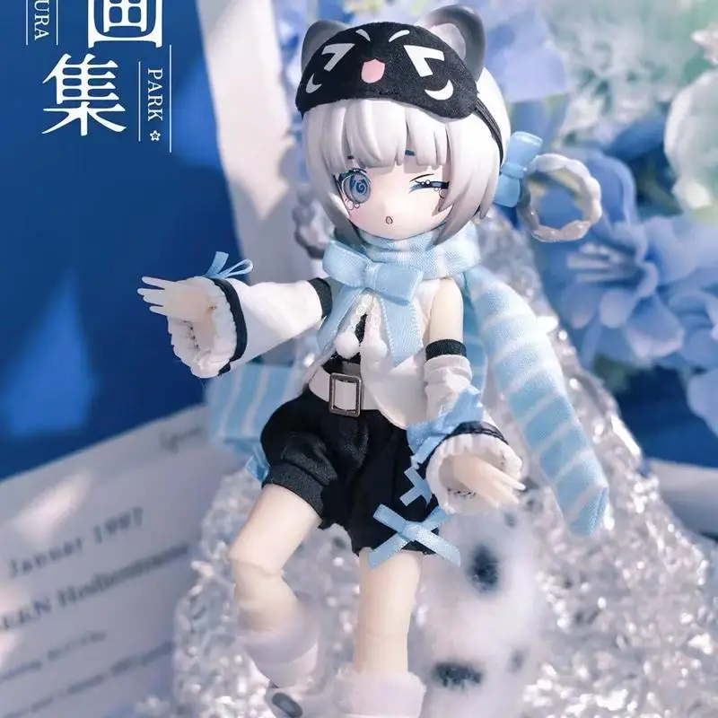 

Коллекционная фигурка BJD 1/12 серии Sakura Park Start Again в слепой коробке, кавайная девочка, настольное украшение, модель, подарок для девочки