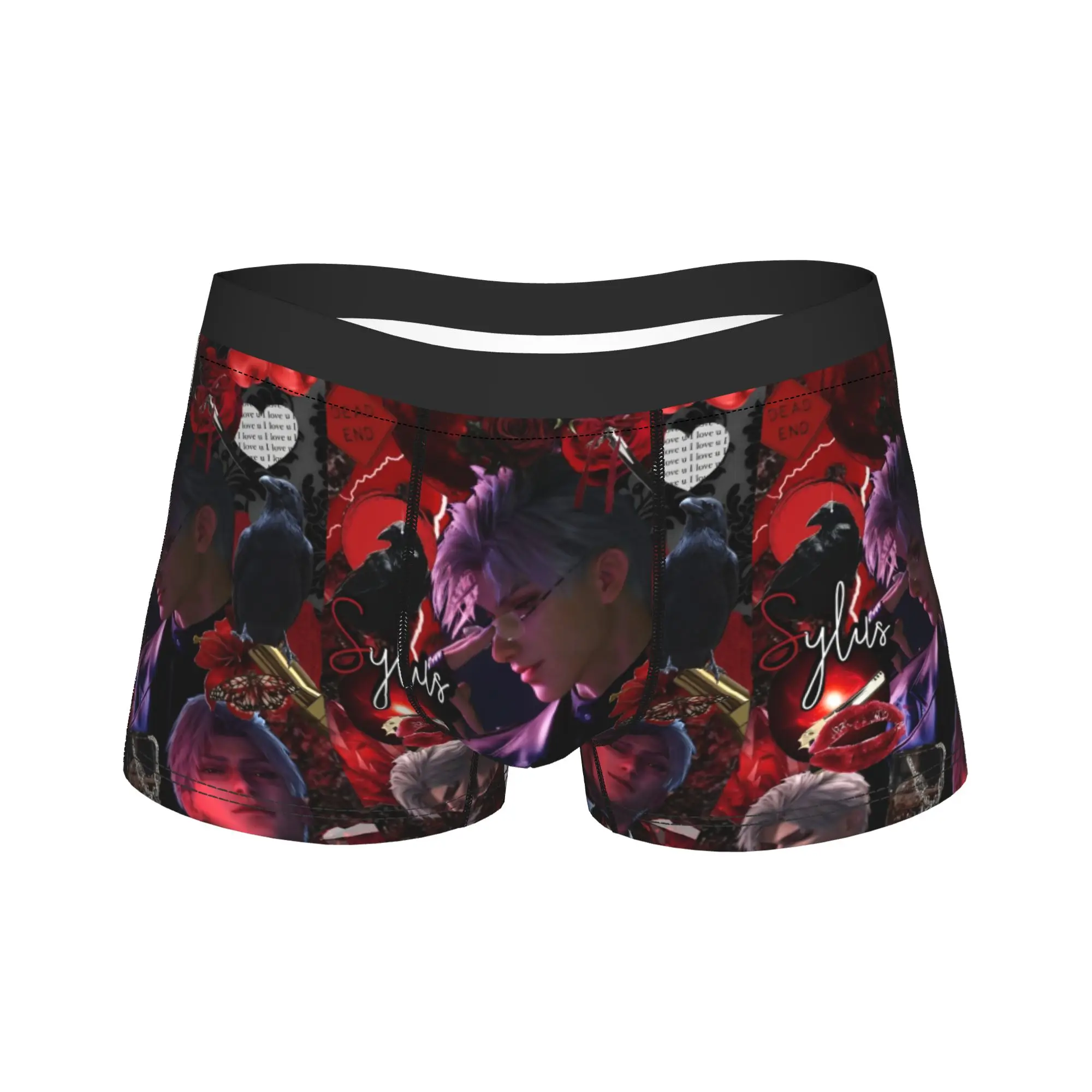 

Love and Deepspace Underwear Elastic Panties Pattern Boxer Brief For Man 3D Pouch Plus Size Boxershorts