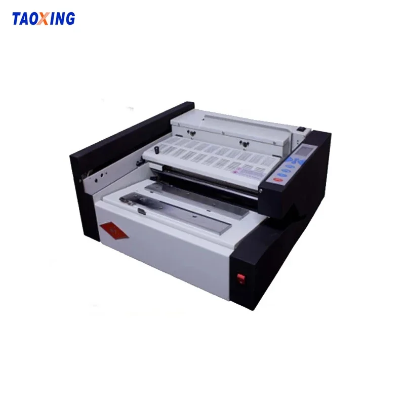 

Desktop electric glue binding machine wireless perfect book hot binder TX-380