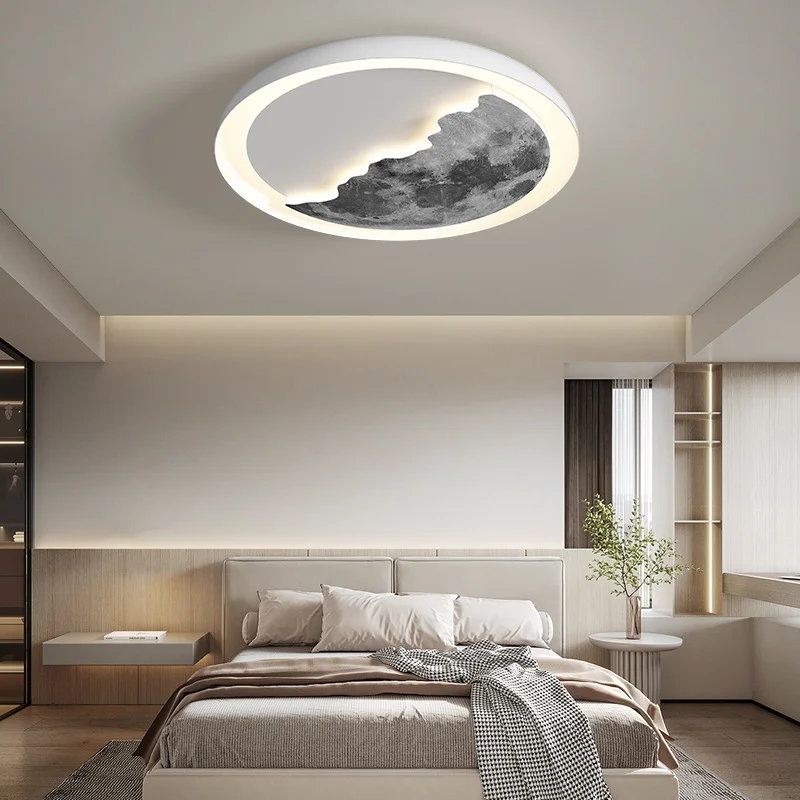 

Bedroom Main Light Led Ceiling Light Modern Simplicity Nordic Creative Personality Moon Star Warm Room Light