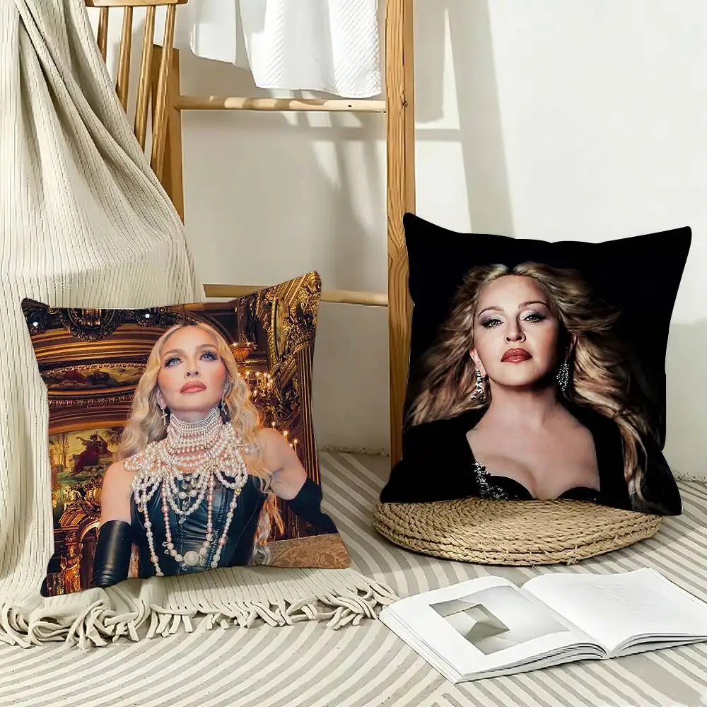 Queen of Pop M-Madonna CONFESSIONS II  Pillow Case Pattern Printed Pillowcase For Living Room Sofa Cushion Cover