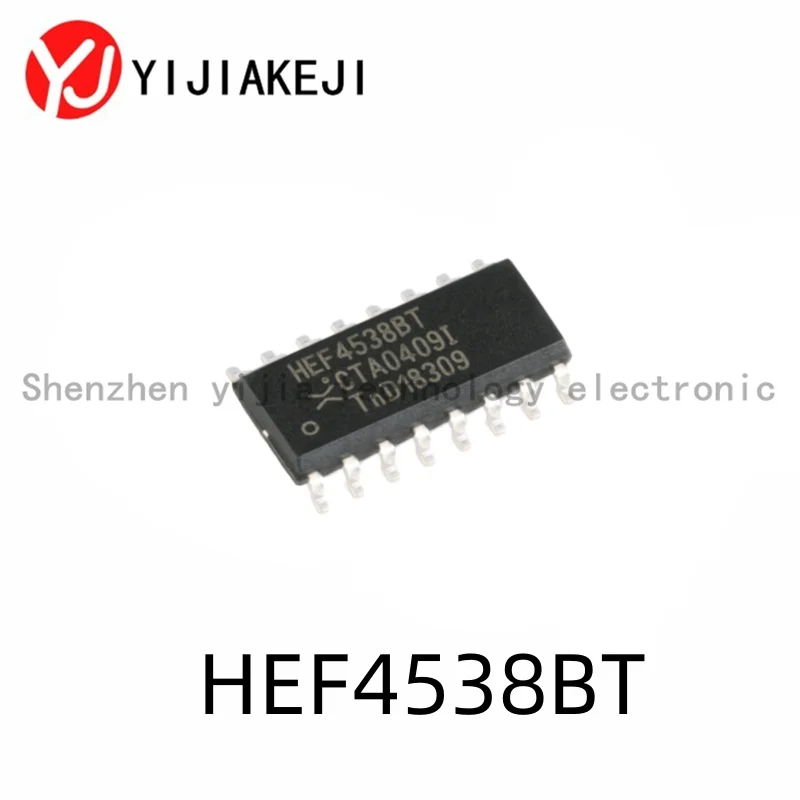 5pcs New original imported HEF4538 HEF4538BT SMT SOP16 logic - multi frequency oscillator IC