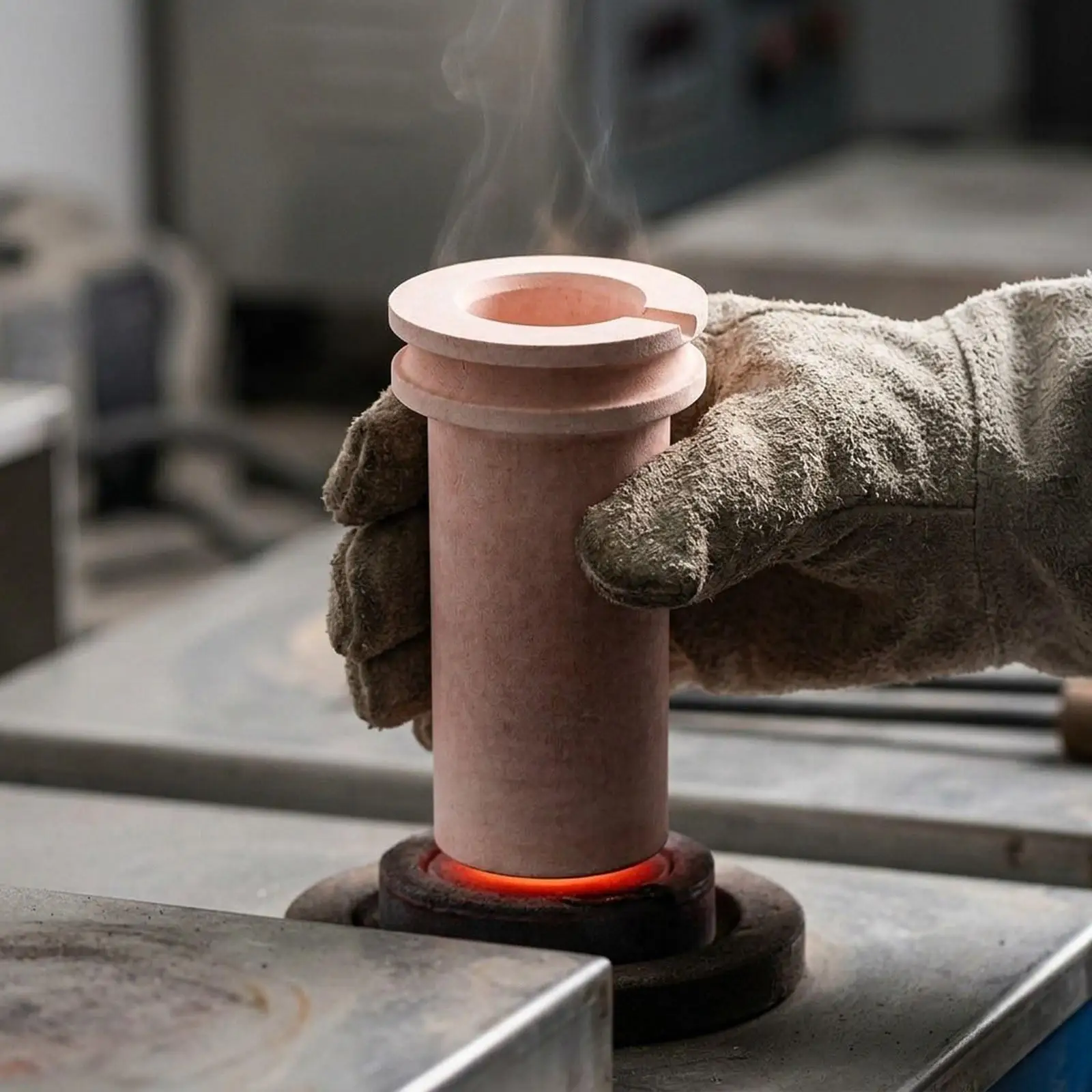 Ceramic Crucible Jewelry Casting Jewelry Production Accessory Large Capacity Portable Refining Versatile Melting Crucible Cup