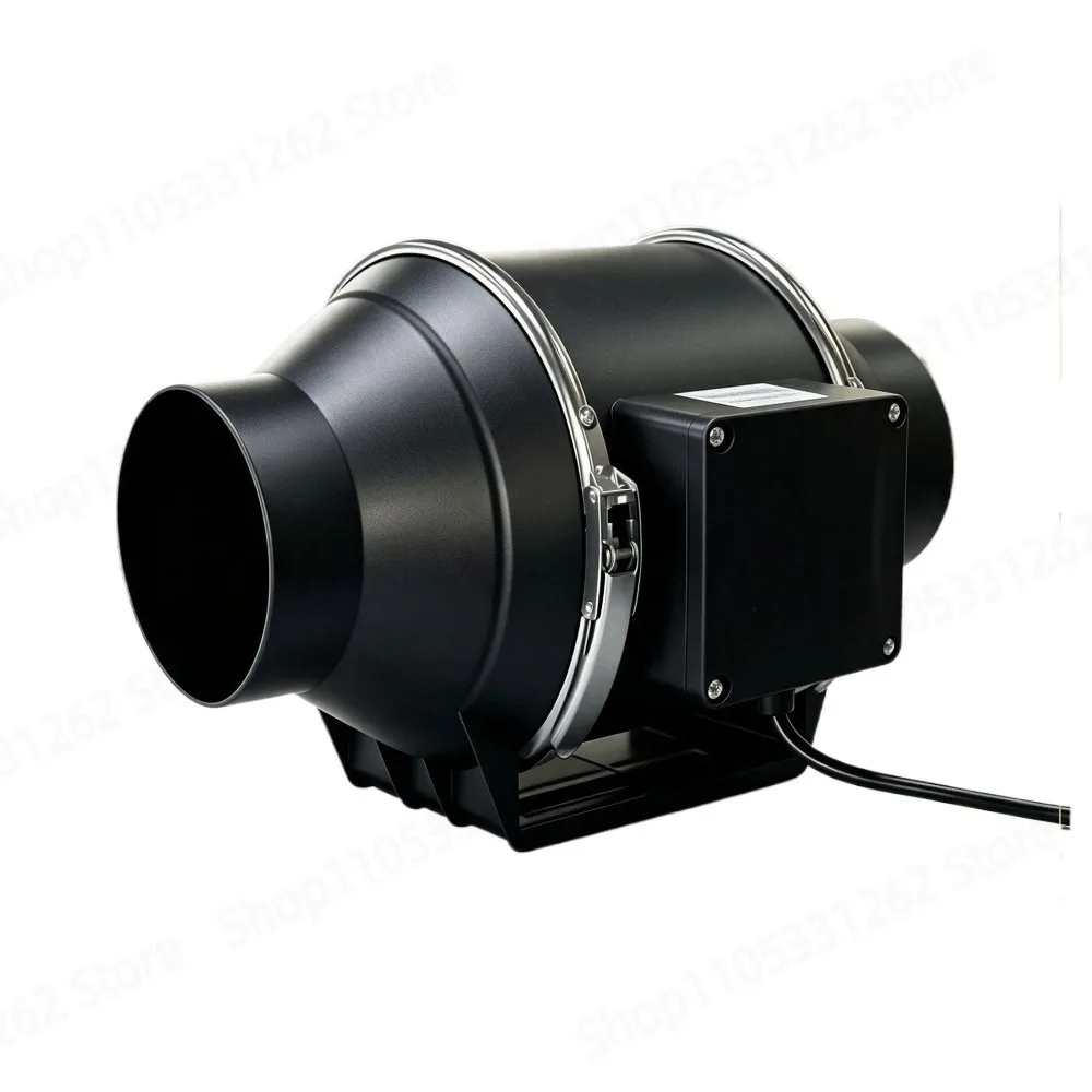 DC Inverter Duct Exhaust Fan Bidirectional Booster Vent Fan Household Fresh Air System Bathroom Air Exchange Ventilator